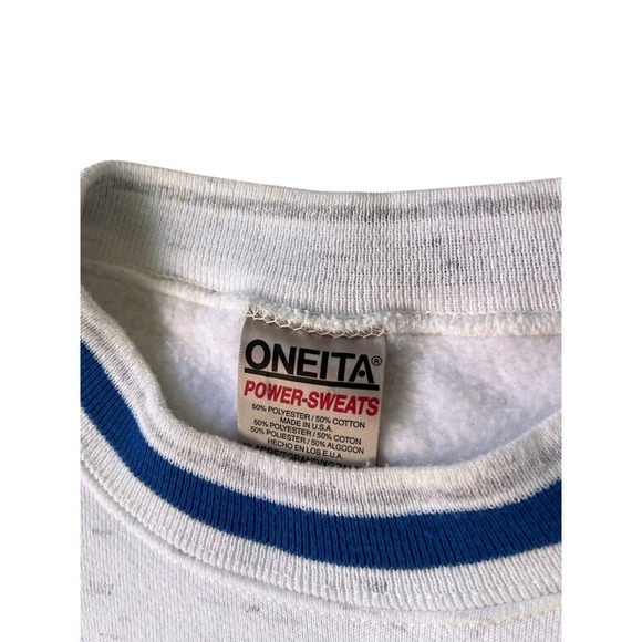 Vintage Oneita Power Sweats USA Made Crewneck Size XL Sweatshirt - Picture 2 of 3